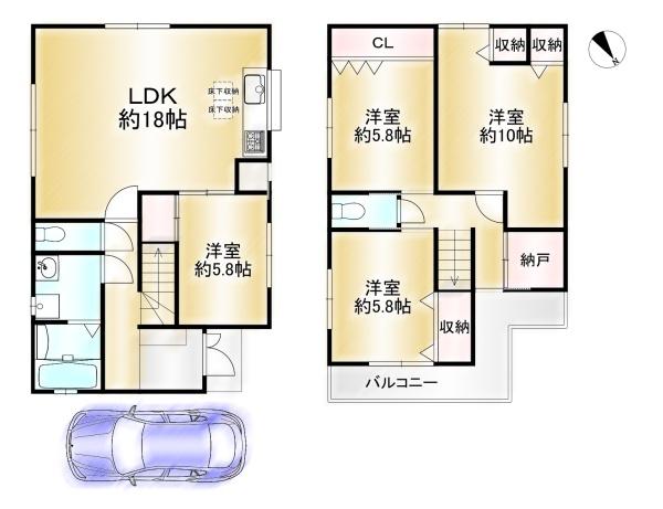 　間取り　