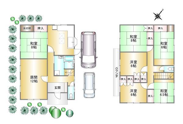 　間取り　