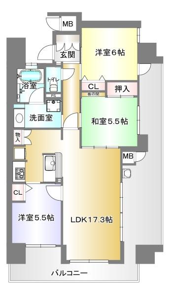 　間取り　