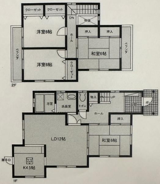 　間取り　